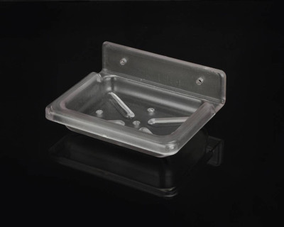 Altroz Single Soap Dish SQUARE For Bathroom Washbasin(White)