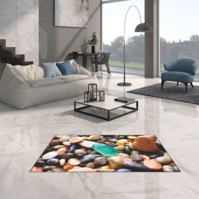 Jagvii 60 cm Shiny Stones, Floor sticker, 3D Self Adhesive Sticker(Pack of 1)