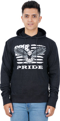PRIDE APPAREL Full Sleeve Printed Men Sweatshirt