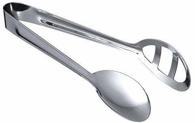 finality DST MTO Stainless Steel Utility Tong for Kitchen Tong for Frying Tong for Cooking Tong for Serving 18 cm Serving Beaker Tong(Pack of 1)