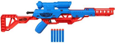 Nerf Alpha Strike Mantis LR-1 Dart Blaster with Targeting Scope, 5 Elite  Foam Darts - Easy Load Prime Fire Guns u0026amp; Darts (Multicolor) - Price  History