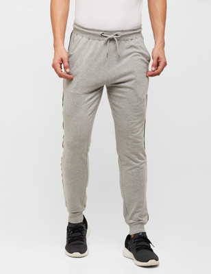 ARDEUR Solid Men Grey Track Pants