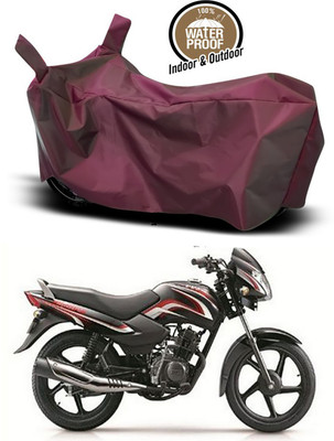 SMDP Two Wheeler Cover for TVS(Sport, Maroon)