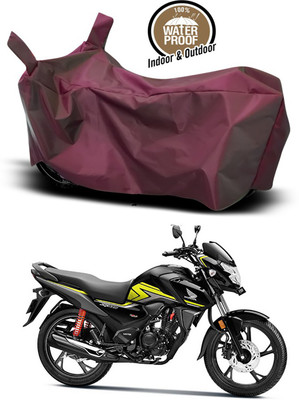 SMDP Waterproof Two Wheeler Cover for Honda(SP 125, Maroon)