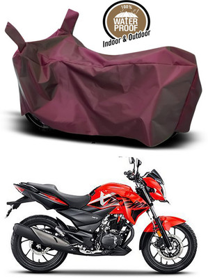 SMDP Waterproof Two Wheeler Cover for Hero(Xtreme 200R, Maroon)