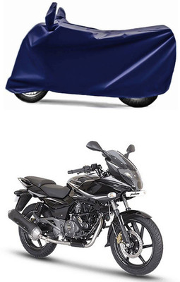 SMDP Two Wheeler Cover for Bajaj(Pulsar 220 DTS-i, Blue)