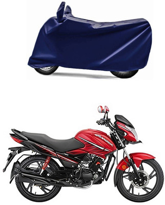 SMDP Two Wheeler Cover for Hero(Glamour, Blue)