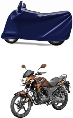 Genipap Two Wheeler Cover for Hero(Hunk, Blue)