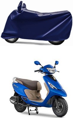 Genipap Two Wheeler Cover for TVS(Scooty Zest 110, Blue)