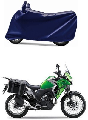 Ascension Two Wheeler Cover for Kawasaki(Versys-X 300, Blue)