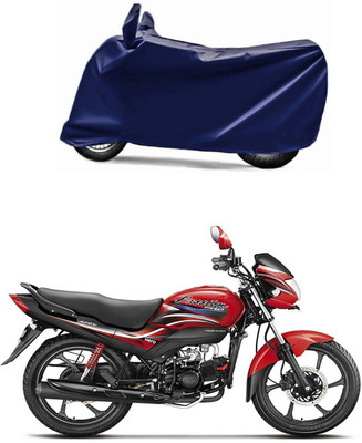 SMDP Two Wheeler Cover for Hero(Passion Pro i3S, Blue)