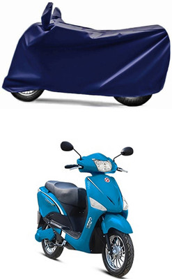 SMDP Two Wheeler Cover for Hero(Electric Optima, Blue)