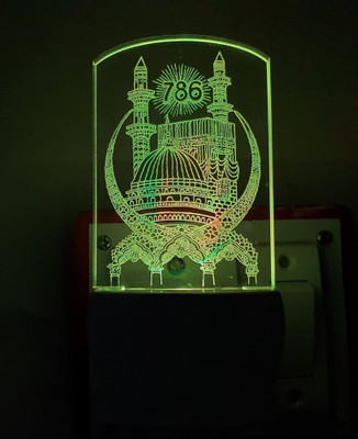 Red Robin Step Light Wall Lamp With Bulb