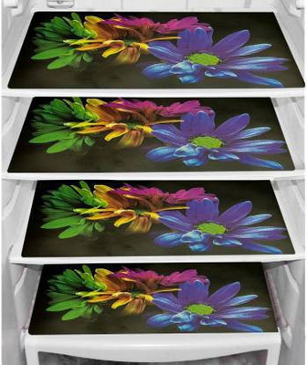 Dakshya Industries Fridge Mat(Width: 45 cm, Black)