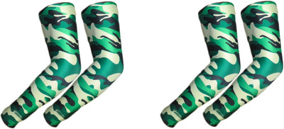 ZACHARIAS Polyester Arm Sleeve For Men & Women(Free, Multicolor)