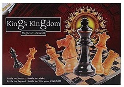 Game Phactory Mind challenging Magnetic King Kingdom Chess for Mind challenging Brains Educational Board Games