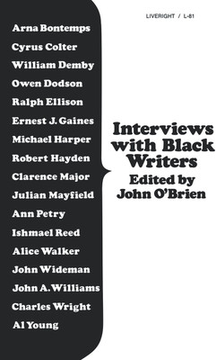 Interviews with Black Writers(English, Paperback, O'Brien John)
