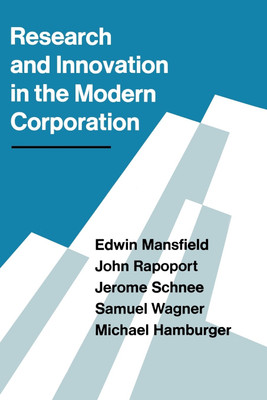 Research and Innovation in the Modern Corporation(English, Paperback, Mansfield Edwin)