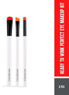 COLORBAR Ready To Wink Perfect Eye Makeup Kit(Pack of 3)