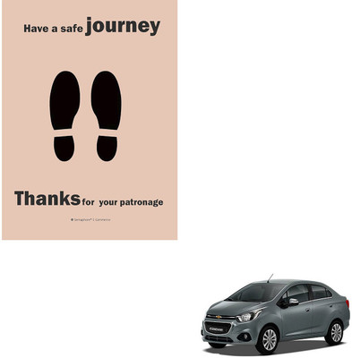 SEMAPHORE Paper Disposable Paper Mat For  Chevrolet Beat(Brown)