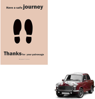SEMAPHORE Paper Disposable Paper Mat For  HM Ambassador(Brown)