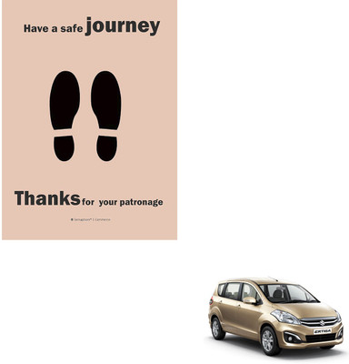 SEMAPHORE Paper Disposable Paper Mat For  Maruti Ertiga(Brown)