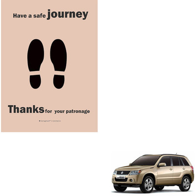 SEMAPHORE Paper Disposable Paper Mat For  Maruti Grand Vitara(Brown)