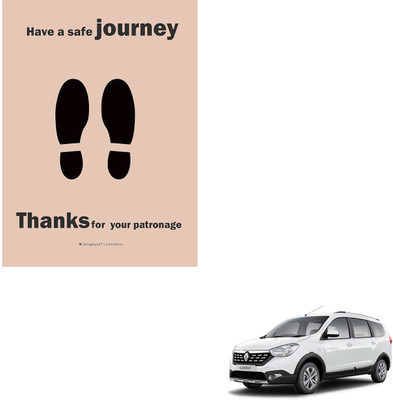 SEMAPHORE Paper Disposable Paper Mat For  Renault Lodgy(Brown)
