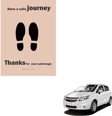 SEMAPHORE Paper Disposable Paper Mat For  Chevrolet UVA(Brown)