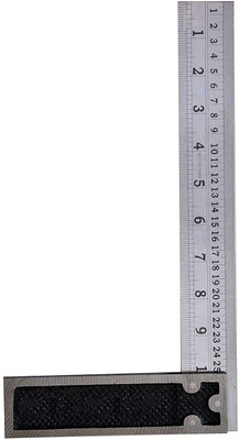 ATOOLS Tri Square Tool 90 Degrees Right Angle Ruler 10 Inch0 Tri-Square(Pack of 1)