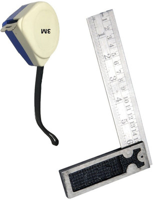 ATOOLS 6 inch 3 Meters Inch Tape0 Tri-Square(Pack of 2)