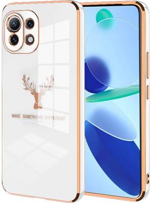 Tommcase Back Cover for XIAOMI MI 11 LITE  (White, Shock Proof)