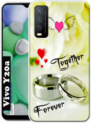 SkyAmound Back Cover for Vivo Y20A, Vivo Y20A Back Cover(Multicolor, Dual Protection, Silicon, Pack of: 1)