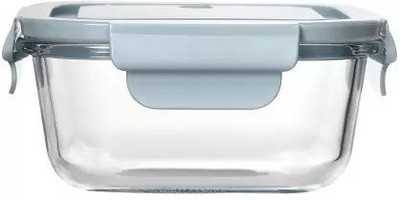 IndusBay Glass Utility Container  - 350 ml(Clear)