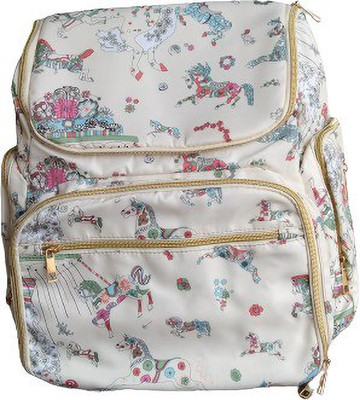 SYGA HorseDiaperBag_White Diaper Bag(White)