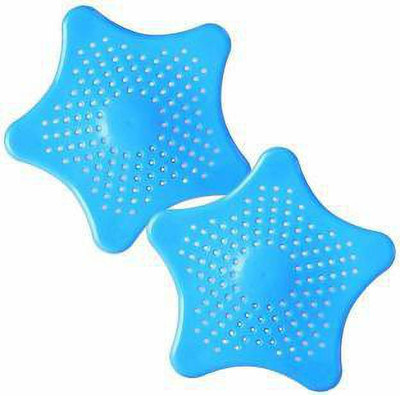 kreya Bathroom Sink Plastic Push Down Strainer(14.5 cm Set of 2)