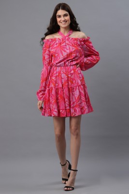 PRETTY LOVING THING Women A-line Pink Dress