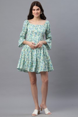 PRETTY LOVING THING Women A-line Multicolor Dress