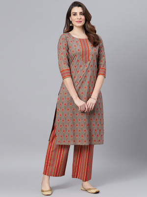 Idalia Women Kurti Pant Set