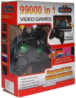 99000 in1 Video Game in Tv Game Single Player Direct USB No Batteries Required Colonies Edition(Code in the Box - for PSP)