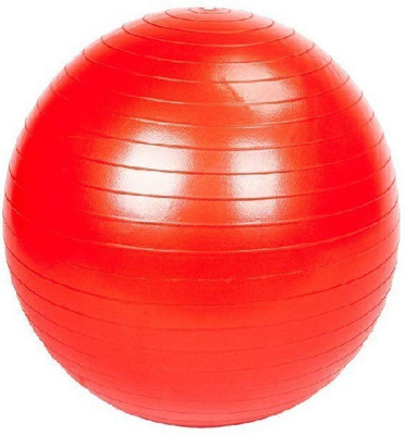 JERN Anti-Burst Fitness Exercise Stability Yoga Ball/Gym Ball (Orange, 65 cm) Gym Ball(With Pump)