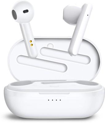 Callmate AirPlay Pro (TWS Buds) Touch Sensor Earbuds | IPX5 Bluetooth Headset(White, True Wireless)