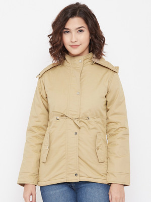 CRIMSOUNE CLUB Full Sleeve Solid Women Jacket