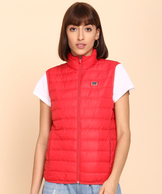 LEVI'S Sleeveless Solid Women Jacket