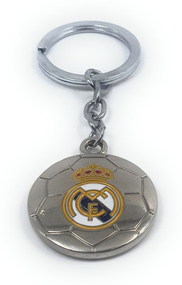 Auspice Real Madrid Football Club Double Side Logo Key Chain