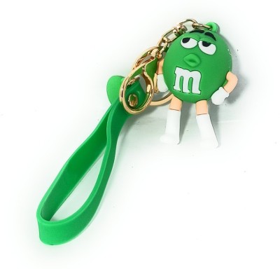 Auspice M & M Chocolate Figure Strap Key Chain