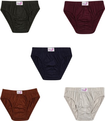 frixty Brief For Boys(Multicolor Pack of 5)