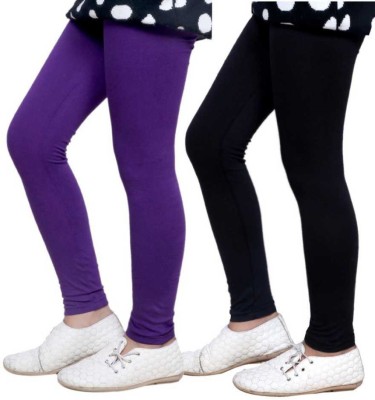 French Kleider Indi Legging For Girls(Multicolor Pack of 2)