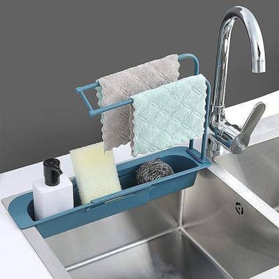 DGMall Containers Kitchen Rack Plastic multicolour foldable multicolour washing basin sink