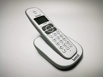 Beetel X73 Cordless Landline Phone with Answering Machine(GREY WHITE)